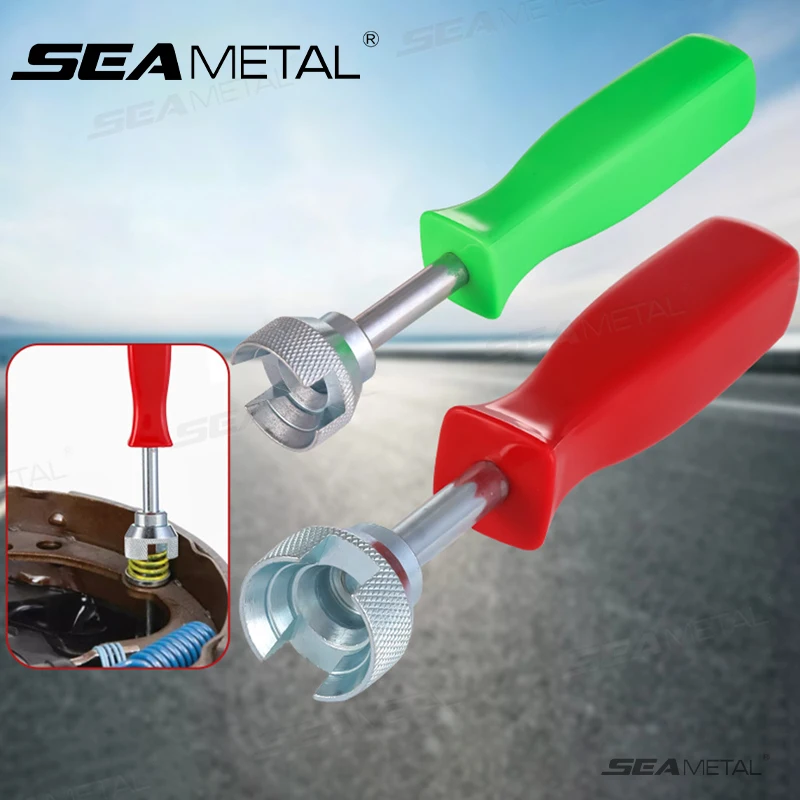 Seametal 5.7 Polegada ferramentas de instalação de reparo de freio de tambor de carro segurar arruela ferramenta de ajuste de mola de freio arruela trabalhador