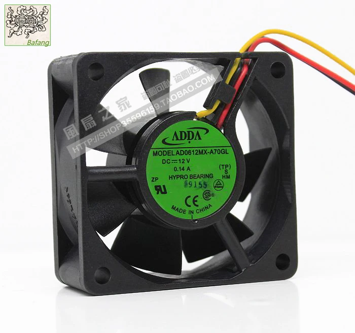 

jinlingge For ADDA AD0612MX-A70GL 6CM 6025 cooling fan