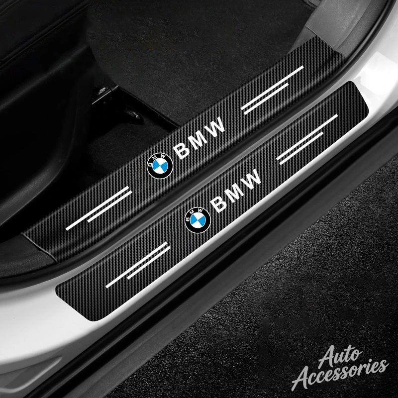 

Car Sill Strip Sticker Anti-scratch Protective Decorate Decal Accessories For BMW E39 E46 E90 E60 F10 F20 F30 F34 X1 X2 X3 X5 X7