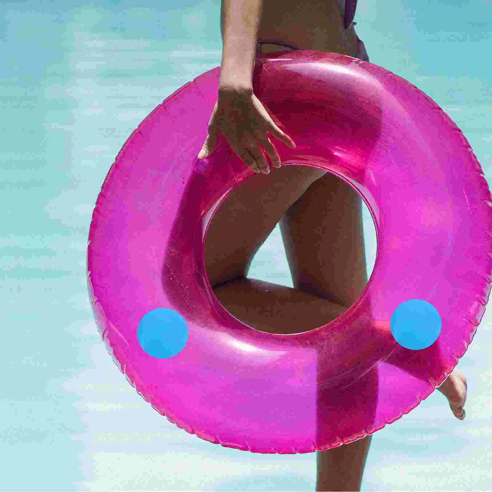 

10 Pcs Pvc Repair Glue Swimming Ring Patch for Inflatable Products Pool Liner Self-Adhesive Rubber Boat Kit