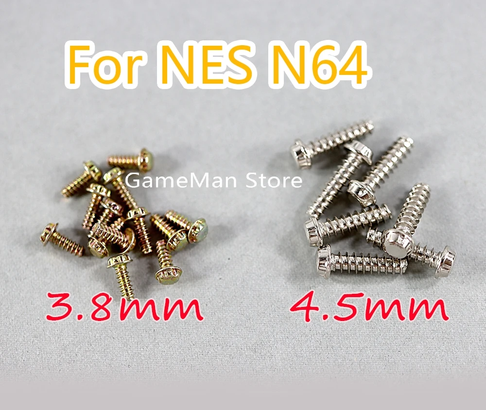 20 шт./лот 3,8 мм защитные винты для картриджей NES SNES Nintendo 64 N64, винт Torx