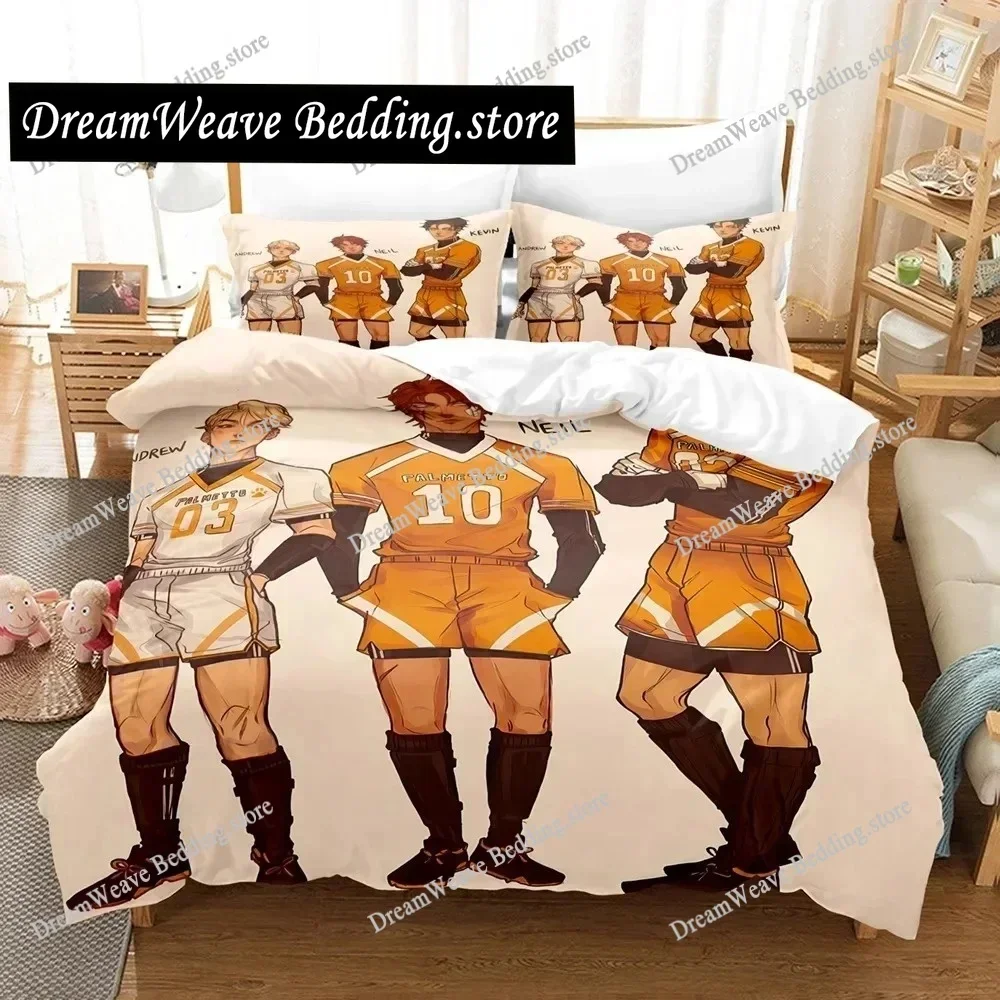 

The Foxhole Court Palmetto State Bedding Set Single Twin Full Queen King Size Bed Set Aldult Kid Bedroom Kawaii Duvetcover Set96