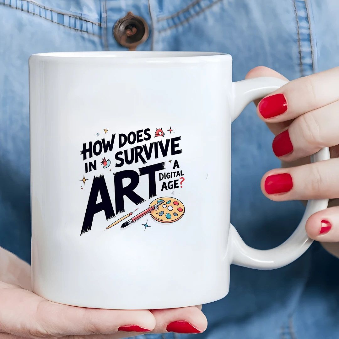 

11oz Creative Art Cup Kids Drink Cup Christmas Family Office Cup