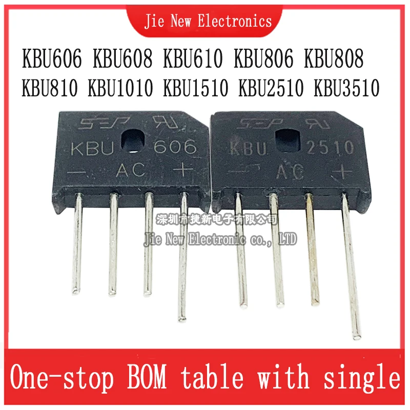 5PCS KBU606 KBU608 …