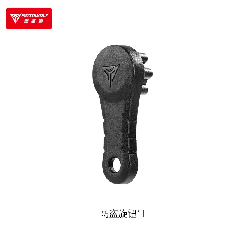 

Motorcycle Phone Holder Anti-theft Knob Universal Bike GPS Stand Mount Anti-theft Lock Knob