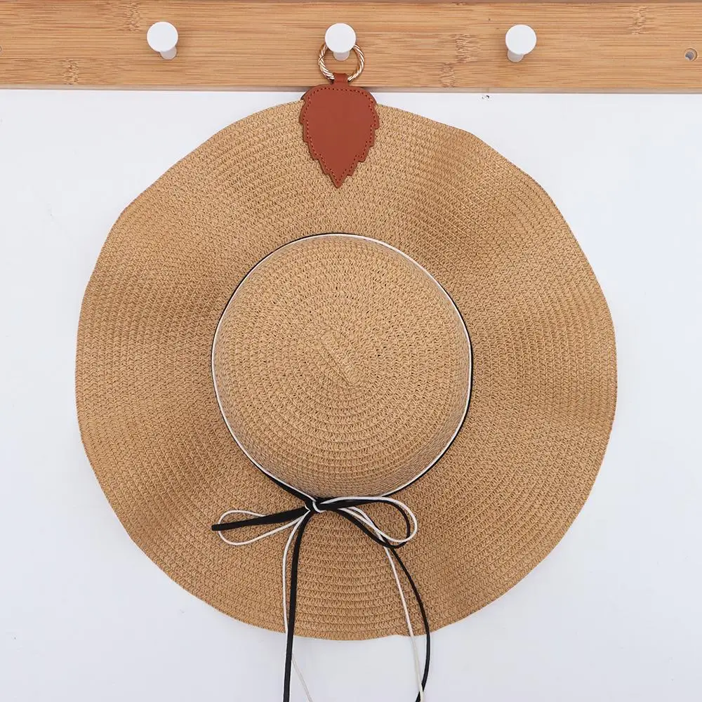 New Magnetic Hat Clip High Quality Hat Bag Clips PU Leather Magnetic Markers Travel Hat Holder Bag Accessories