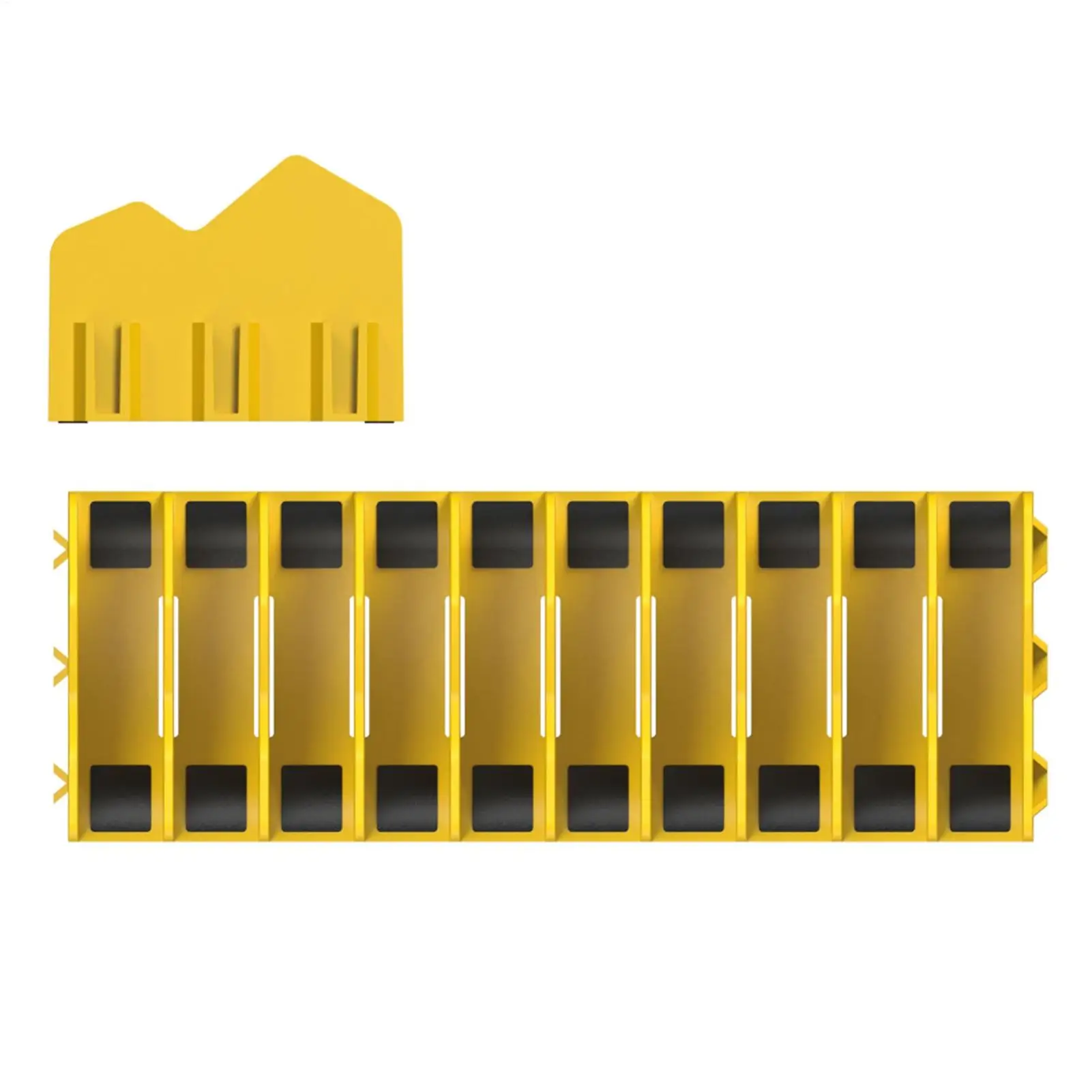 Práctico estante organizador de alicates que mantiene hasta diez alicates, cajón, caja de herramientas, alicates resistentes, organizador de herramientas, estante de almacenamiento que ahorra espacio