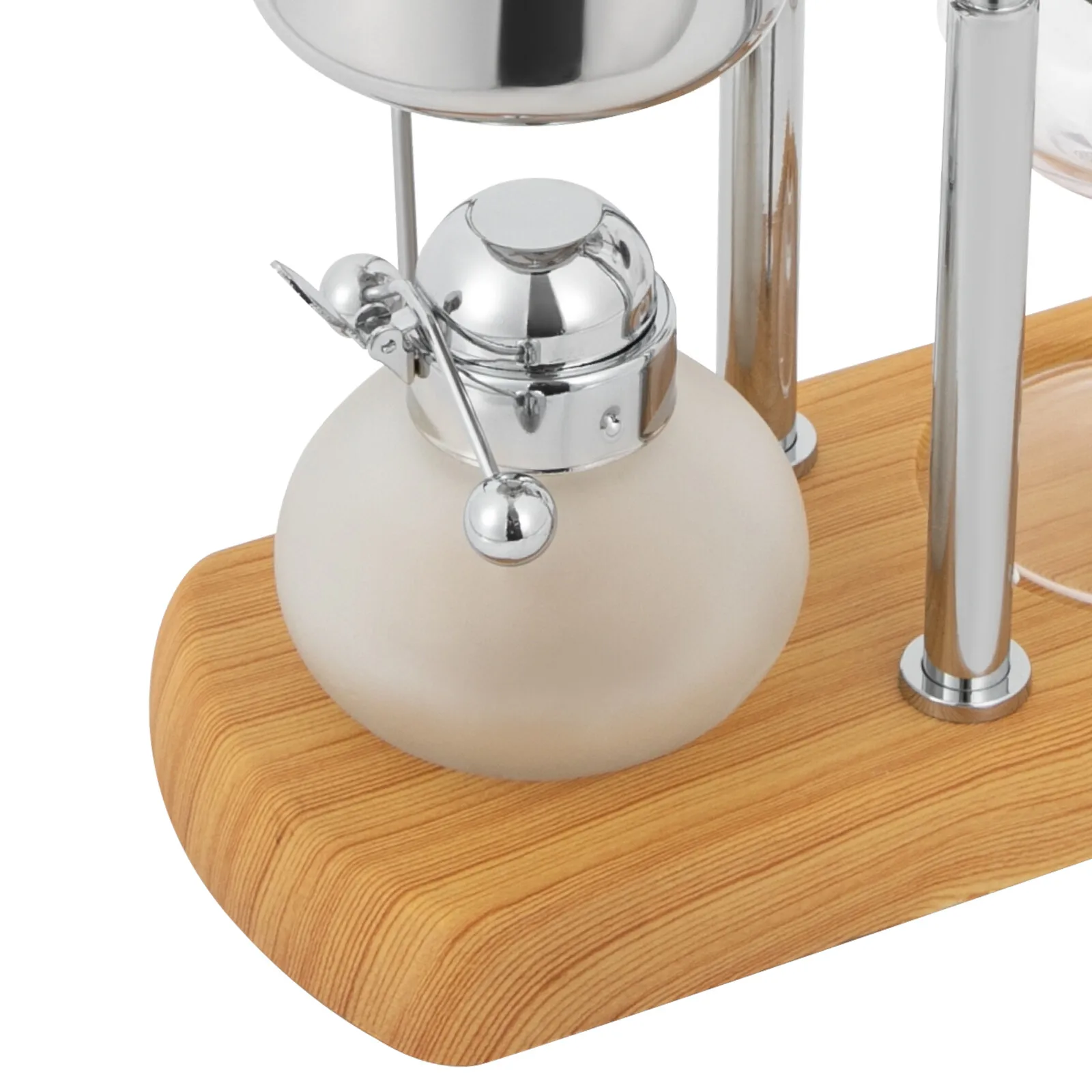 ベルギー/ベルギー王室バランスサイフォンコーヒーメーカー、サイフォンブリューワー、シルバー