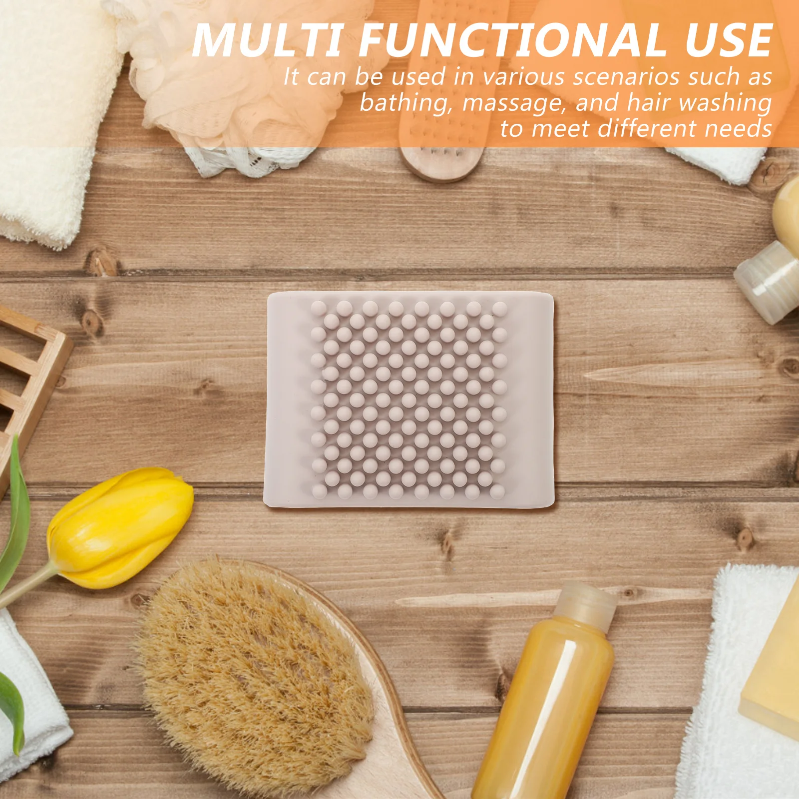 

Scalp Massager Brush Deep Clean Exfoliating Hair Scrubber For Dandruff Itchy Scalp Care Shampoo Bath Tool