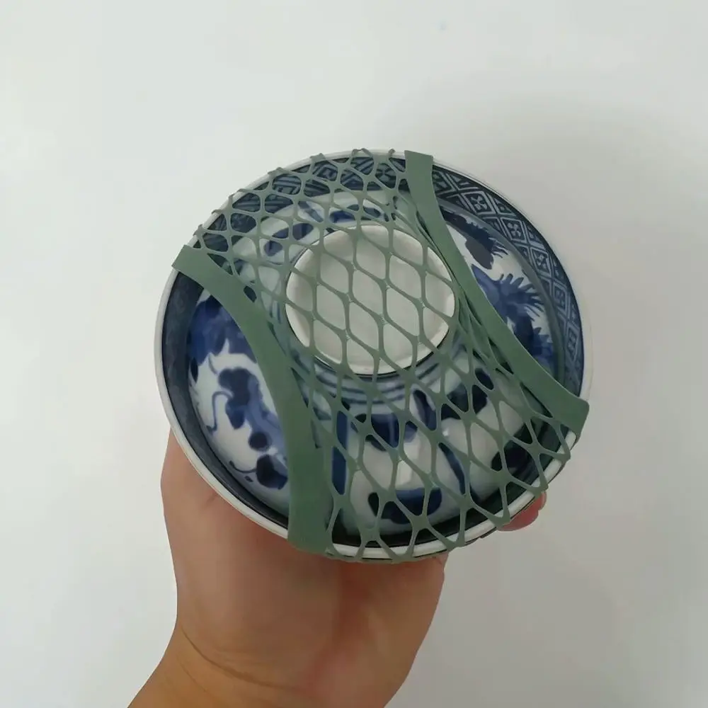 Tea Pot Protection Net Bag For Yutong Ceramic Teacup Holder Travel Outdoor Buffer Case Breathable Tea Set Storage Sleeve