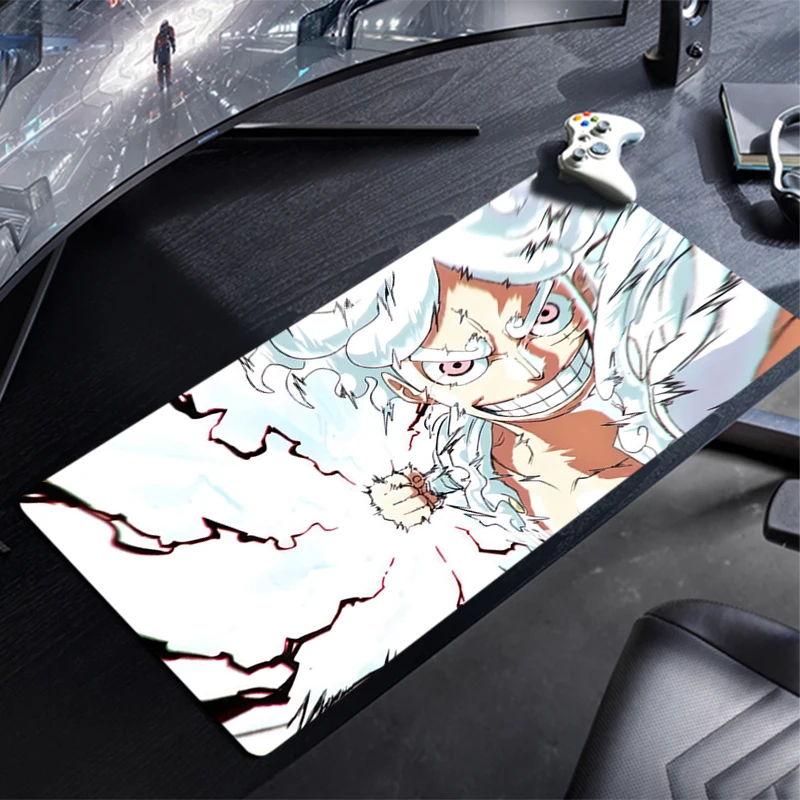 Mouse Pad One Piece Anime Gamer PC Computer Large 900x400 XXL Desk Mat Keyboard Anime Gaming Accessories Mousepad Carpet