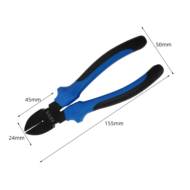 6-inch blackened diagonal pliers