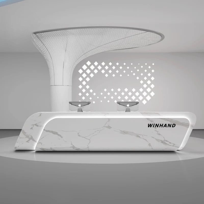 Organizers Modern Reception Desks Shop Beauty Bar Luxury Hotel Restaurant Reception Desks Display Scrivania Lounge Furniture