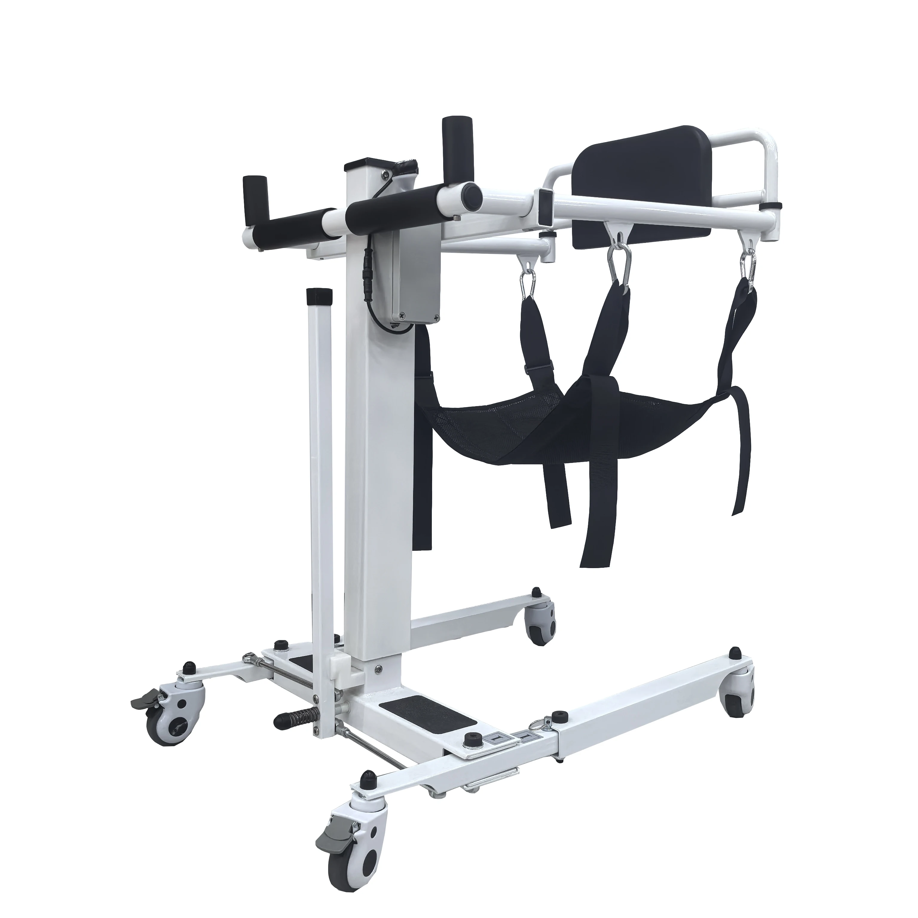 Electric Foldable Transfer Chair with Adjustable Height