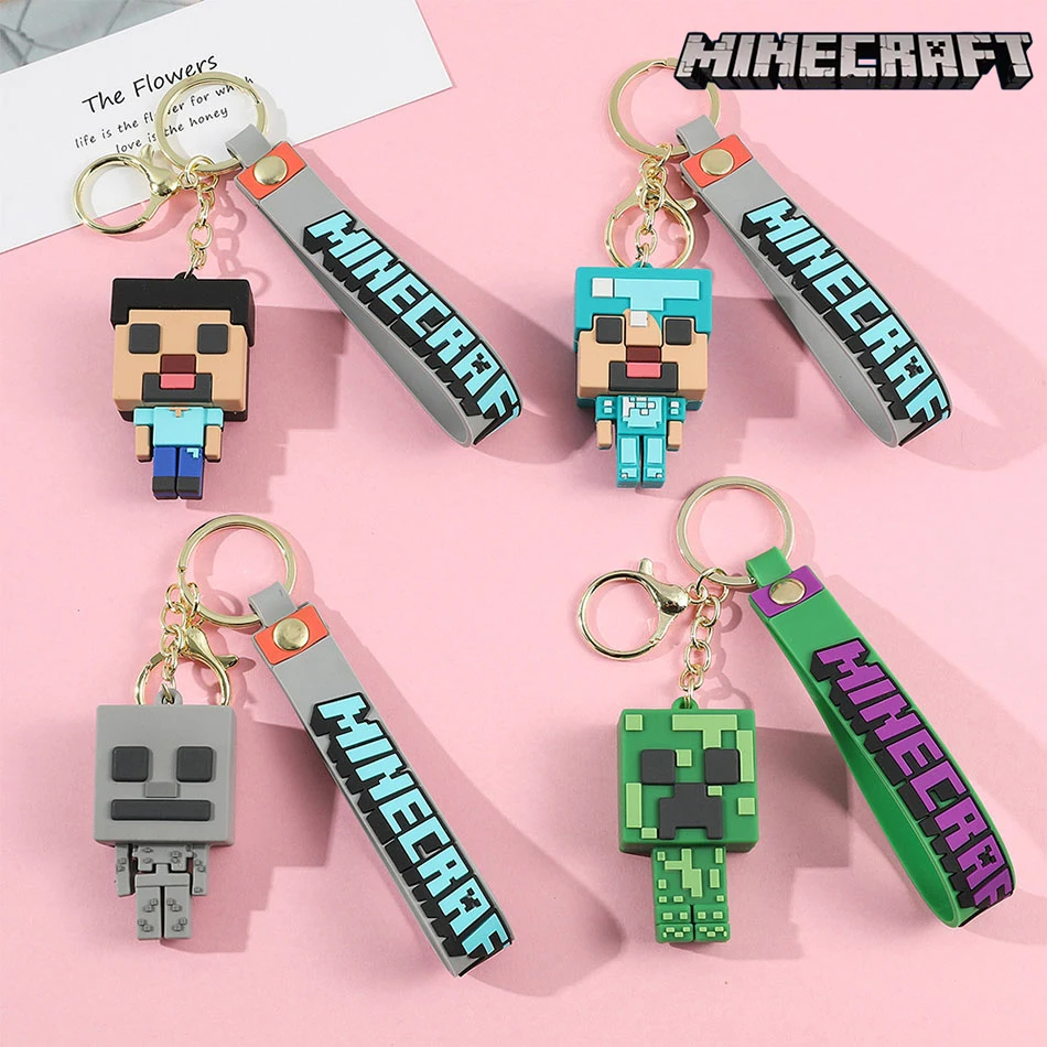 

Trendy Cartoon Character Acrylic Keychain Bag Charm Backpack Pendant Car Keyring Fun Gift for Friends