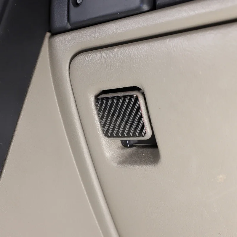 

Gao Ruying For Hummer H2 2003-07 Soft Carbon Fiber Car Passenger Grocery Box Switch Decoration Sticker Interior Car Accessories
