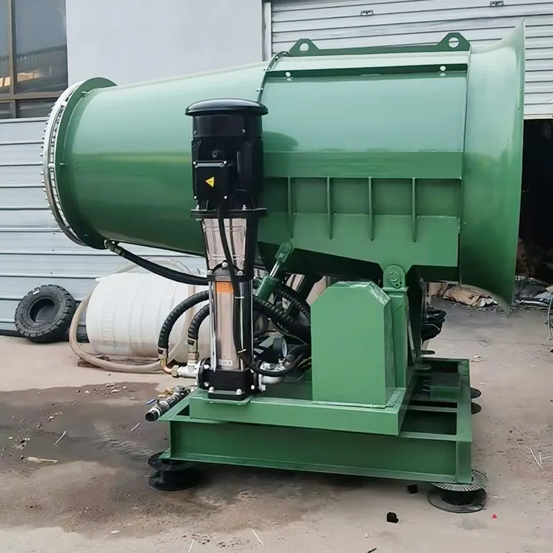 Fog Cannon Mist Fan Featuring Cast Iron Control Cabinet, Excellent Sealing and Spark Isolation for Fog Cannon Dust Suppression