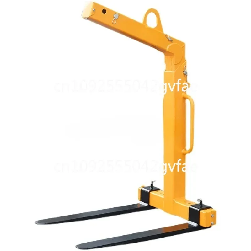 Accessories Manual pallet crane 1/2/3/5 tons Forklift crane Hook crane Fork  Balance