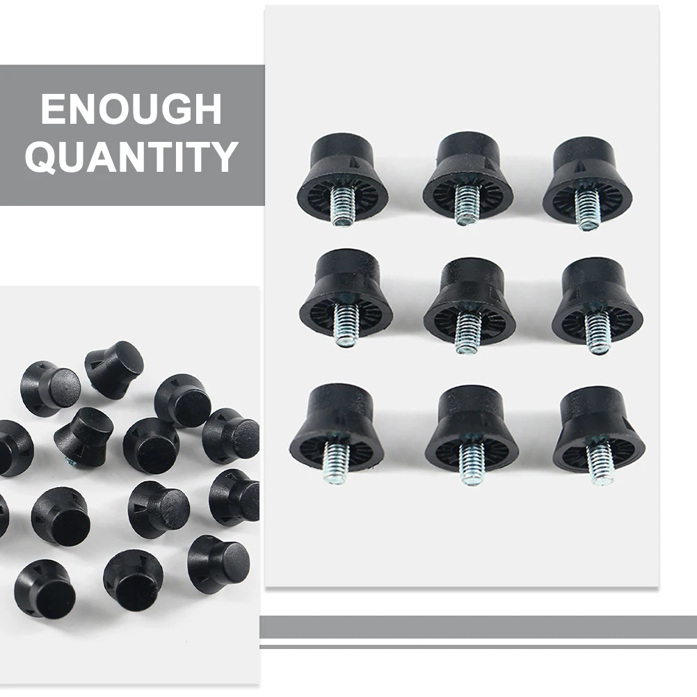 

10pcs Football Spikes Track Anti-slip Replaceable Nylon Shoes Nails Running Shoes Spike Spikes Sole Replacements