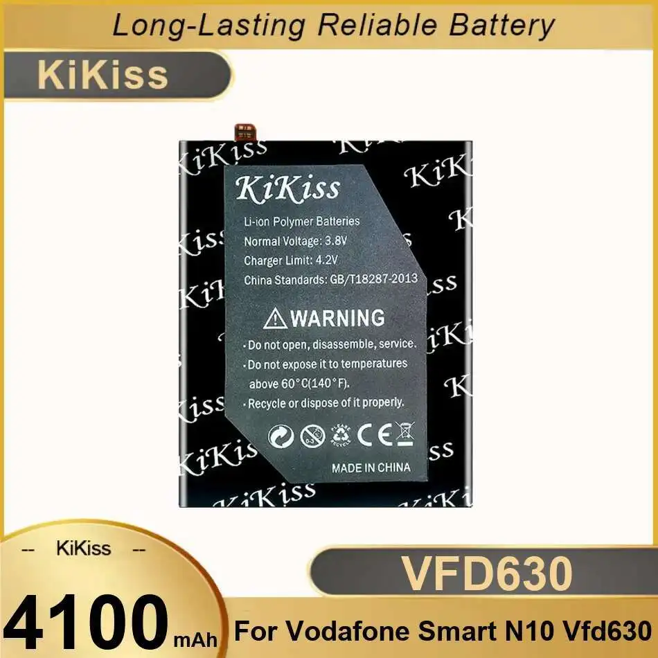 

4100mAh Mobile Phone Battery High-Capacity For Vodafone Smart N10 VFD630