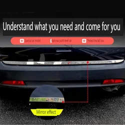 Car Rear Trunk Lid Cover Tailgate Trim Door Handle Molding Boot Garnish Bezel Decoration Strip For Honda CRV CR-V 2012-2016