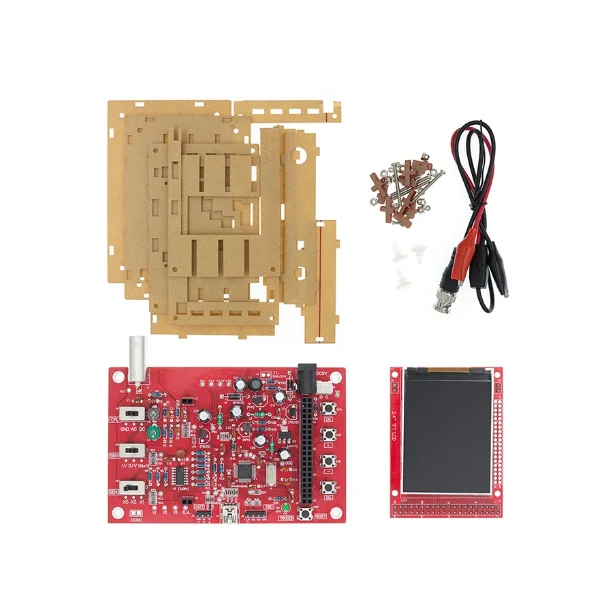 DSO138 oscilloscope building kit module e-learning open source STM32 LCD oscilloscope 13802K