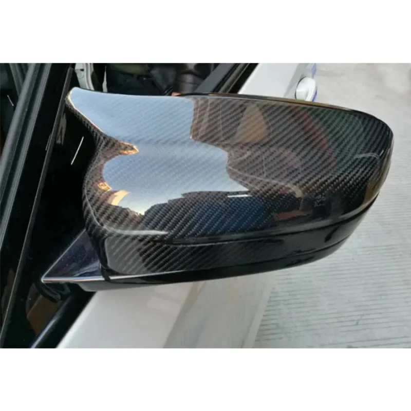 ل BMW 5 7 سلسلة G30 G38 G11 G12 540 530 730 740li ترقية قذائف غطاء الرؤية الخلفية ألياف الكربون الحقيقية مرآة الرؤية الخلفية غطاء #6