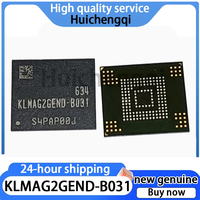 1PCS Original Genuine KLMAG2GEND-B031 BGA153 EMMC Flash Memory Chip Storage