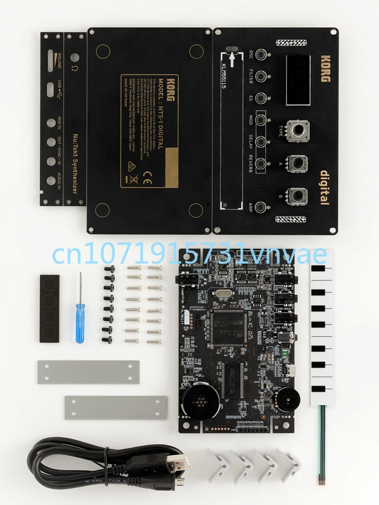 KORG NTS-1/NTS--2 Mini Pocket Synthesizer Waveform Spectrum Analyzer Oscilloscope Manual Assembly