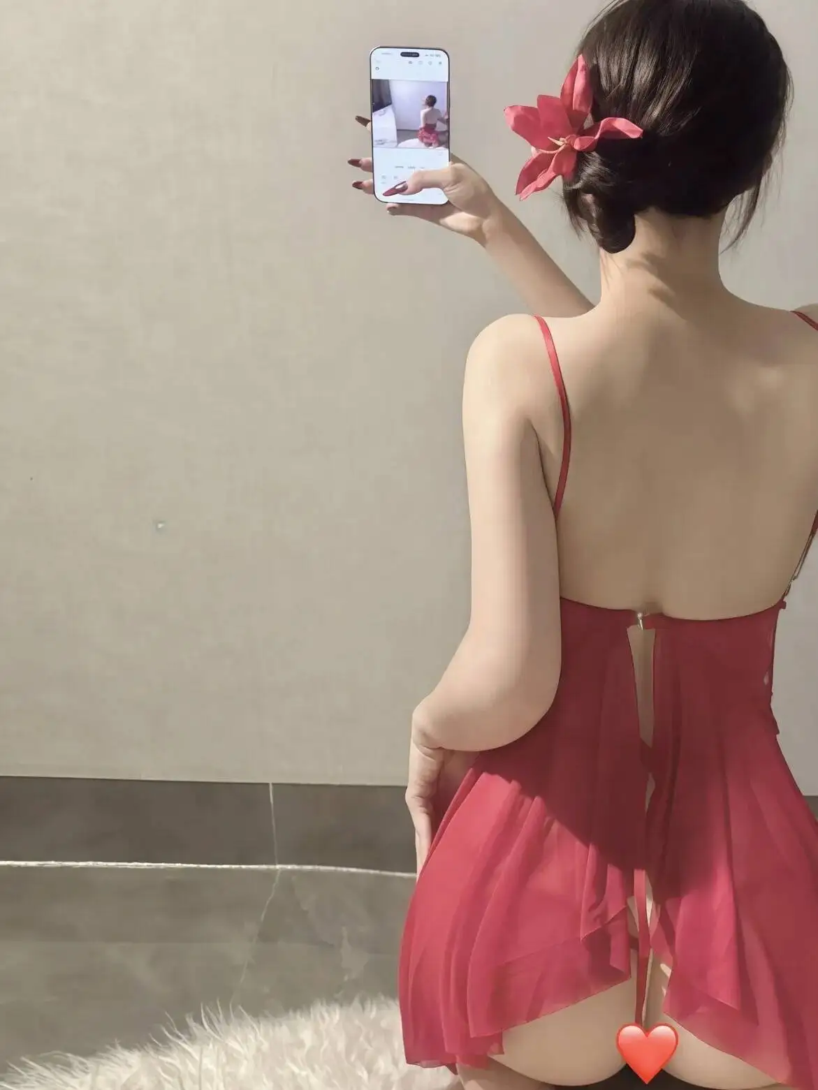 Sexy puro desejo estilo renda transparente aparada malha sleepwear vestido para mulher cor sólida sem costas profundo v sem mangas vestido 51p3