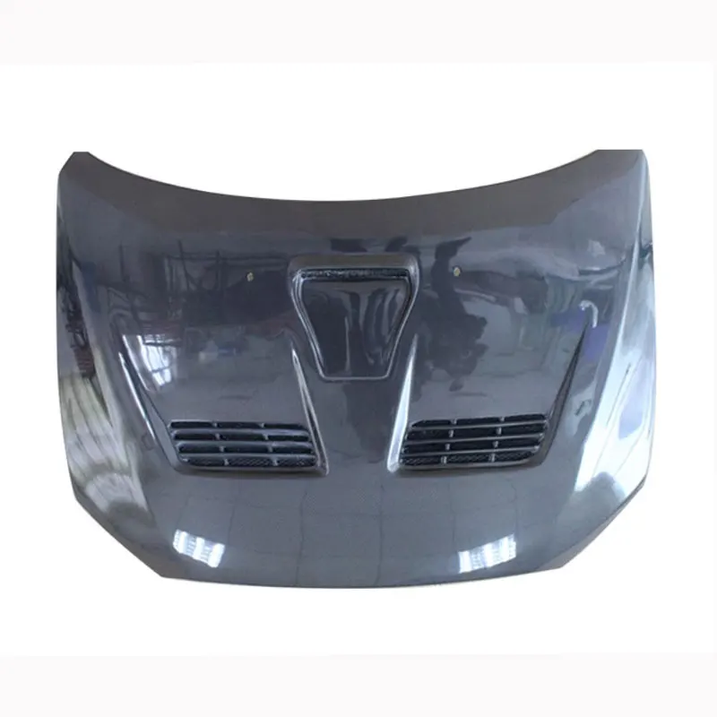 

Tom AutoEVO Style Carbon Fiber Hood for 2008-2015 Lancer EVO X Bonnet