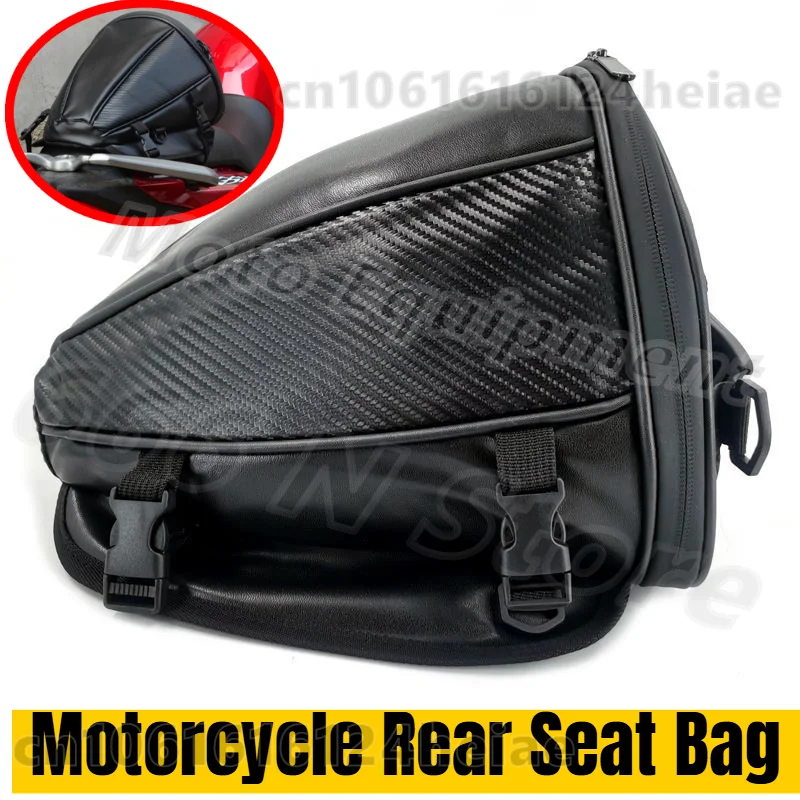

Waterproof Motorcycle Tail Bag Sport Luggage Saddle Riding Bag Motorcycle Motorbike Scooter Side Back Seat Bag Travel Equipment