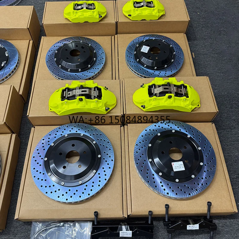 

High Performance V6 6Pot and F40 4Pot Big Brake Caliper Kit with High-quality Brake Discs for Crown IS GS Modification Upgrade