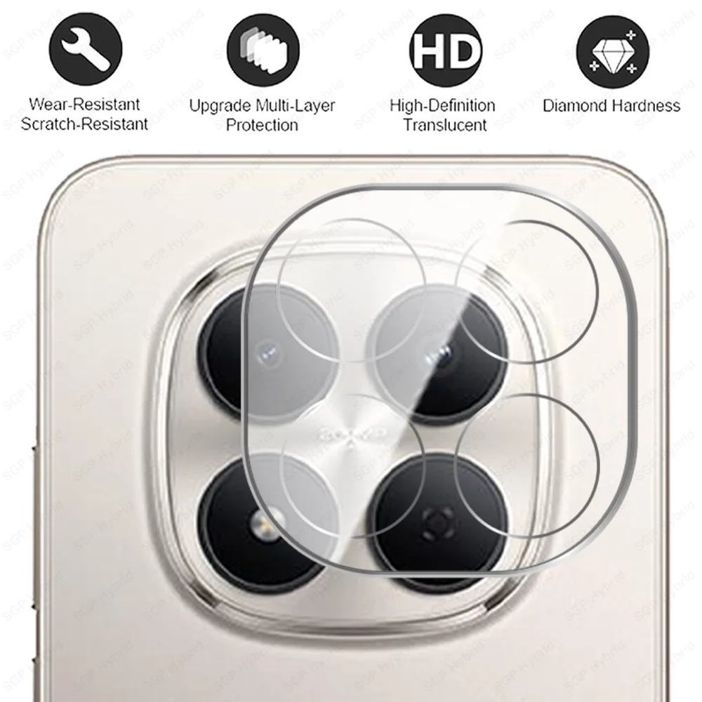 Verre d'écran 3D pour caméra Note 15 Pro 5G pour Xiaomi Redmi Note15 Pro+ Protection d'objectif Coque Note15Pro Plus 15Pro 4G Protection d'objectif