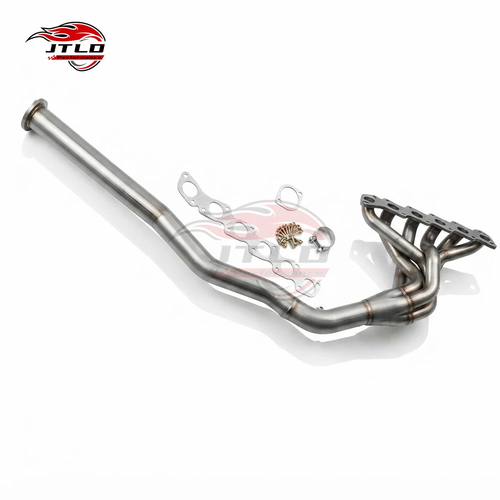 JTLD Factory Price Performance Sus304 Polished Exhaust Header Manifold For Nissan Patrol Y61 Super Safari TB48 TB48DE 4.8L