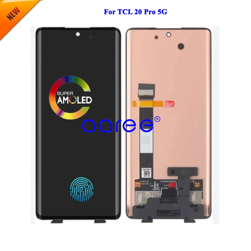 AMOLED LCD Screen For TCL 20 Pro 5G LCD Display For TCL 20 Pro 5G Display LCD Screen Touch Digitizer Assembly