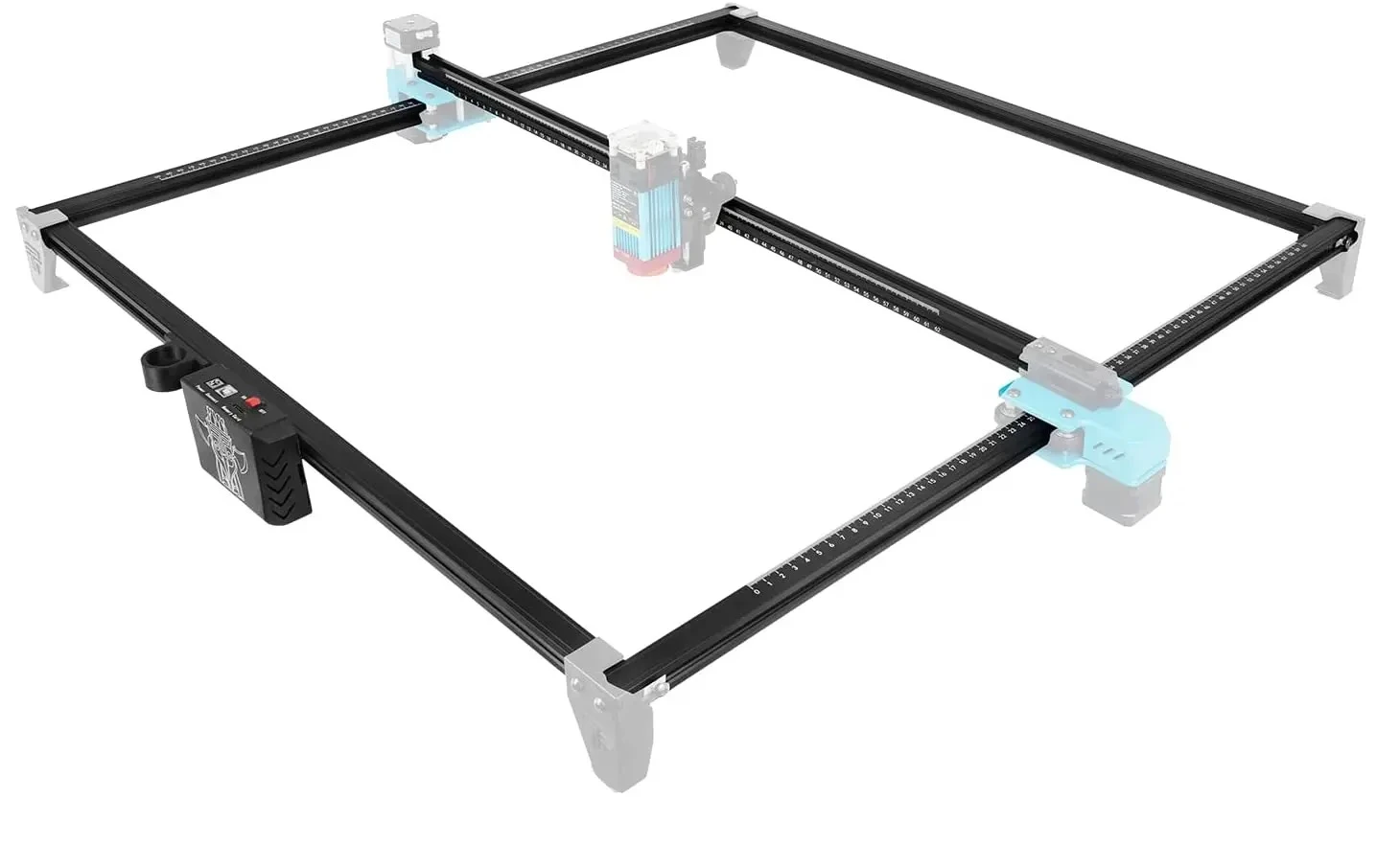 Laser Engraving Aluminum Profile Frame 600x600mm Upgrade Kit For TTS-55 Pro TTS-10 Pro Laser Engraver Expansion Kit DIY Desktop