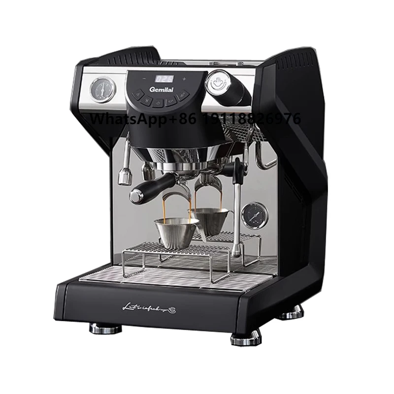 

Commercial Single Group Espresso Coffee Maker Portable Stainless Steel Coffee Maker Electric CRM3149 for Hotel Use