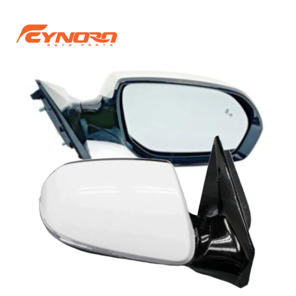 Heated Side Rearview Mirror With Turn Signal Blinker For Hyundai Santa Fe 2017-2019, 5/8/10/14 Pins Connector Optional