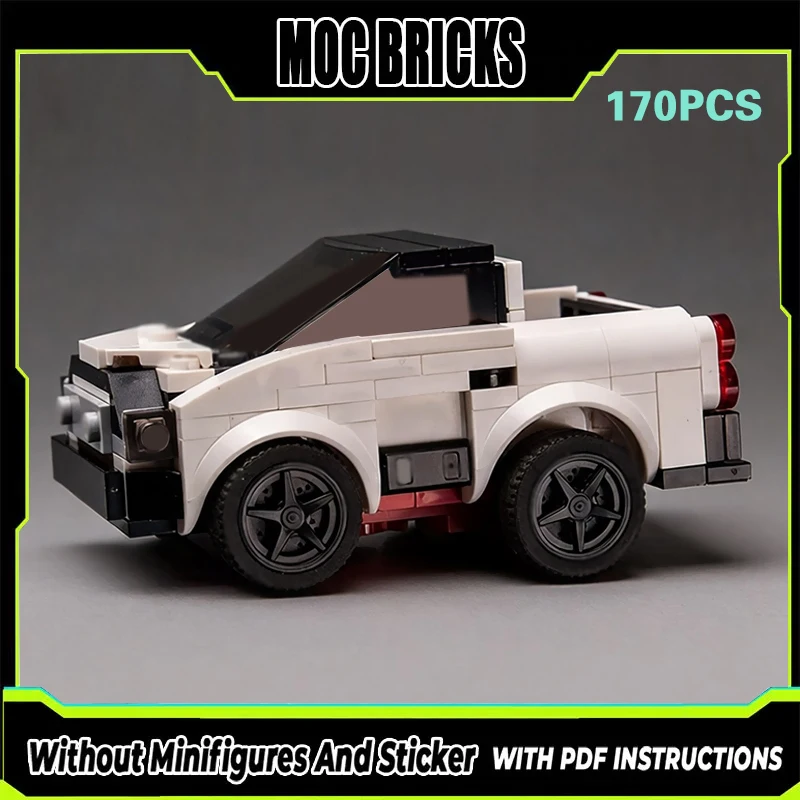 

Конструктор City Car Model MOC: Легкий грузовой пикап, модульная технология, подарки, праздничный набор для сборки, детские игрушки