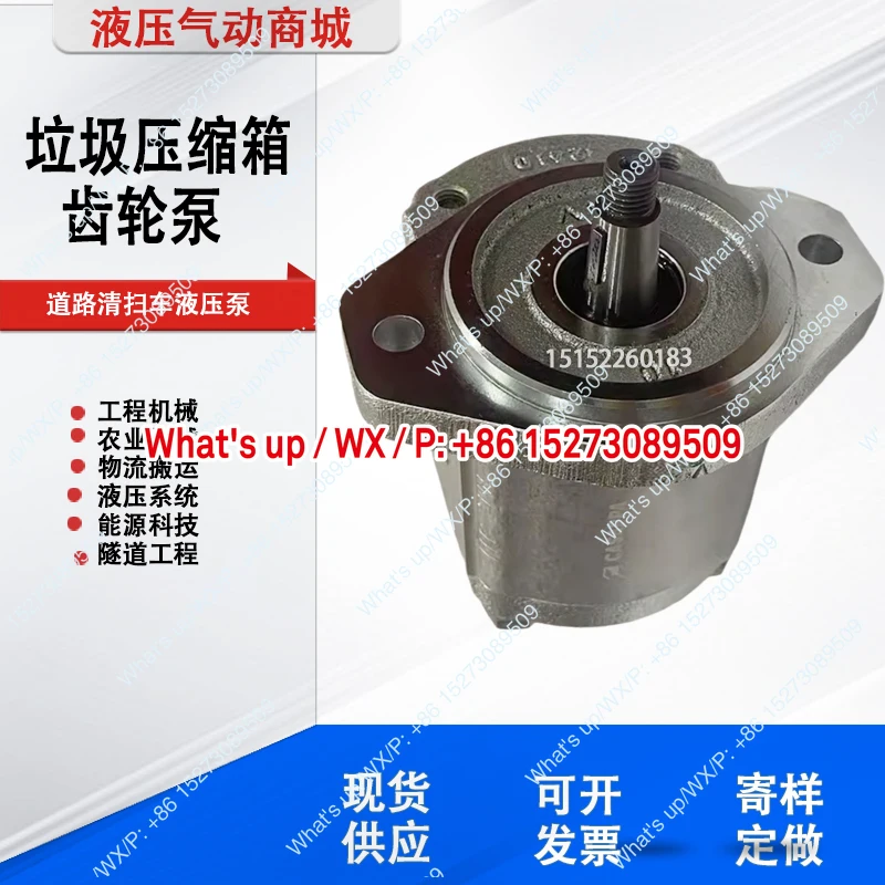 Gear pump PLP20.14D0-82S1 Hyva sanitation compression tank gear oil pump replacement