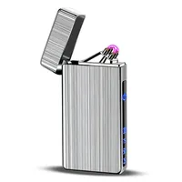 Personalized Intelligent Induction Ignition Charging Lighter, Windproof Arc Pulse Cigarette Lighter, Cigarette Accessories