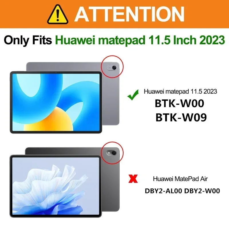 2Pcs Tempered Glass Screen Protector For Huawei MatePad 11.5 inch 2023 Tablet Protective Film BTK-W00 BTK-W09 BTK-AL09