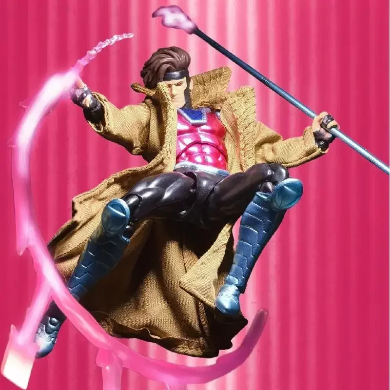 Em estoque ct brinquedos gambit figura mafex 131 x-men wolverine anime figura de ação estatueta estátua modelo personalizado meninos presentes brinquedos