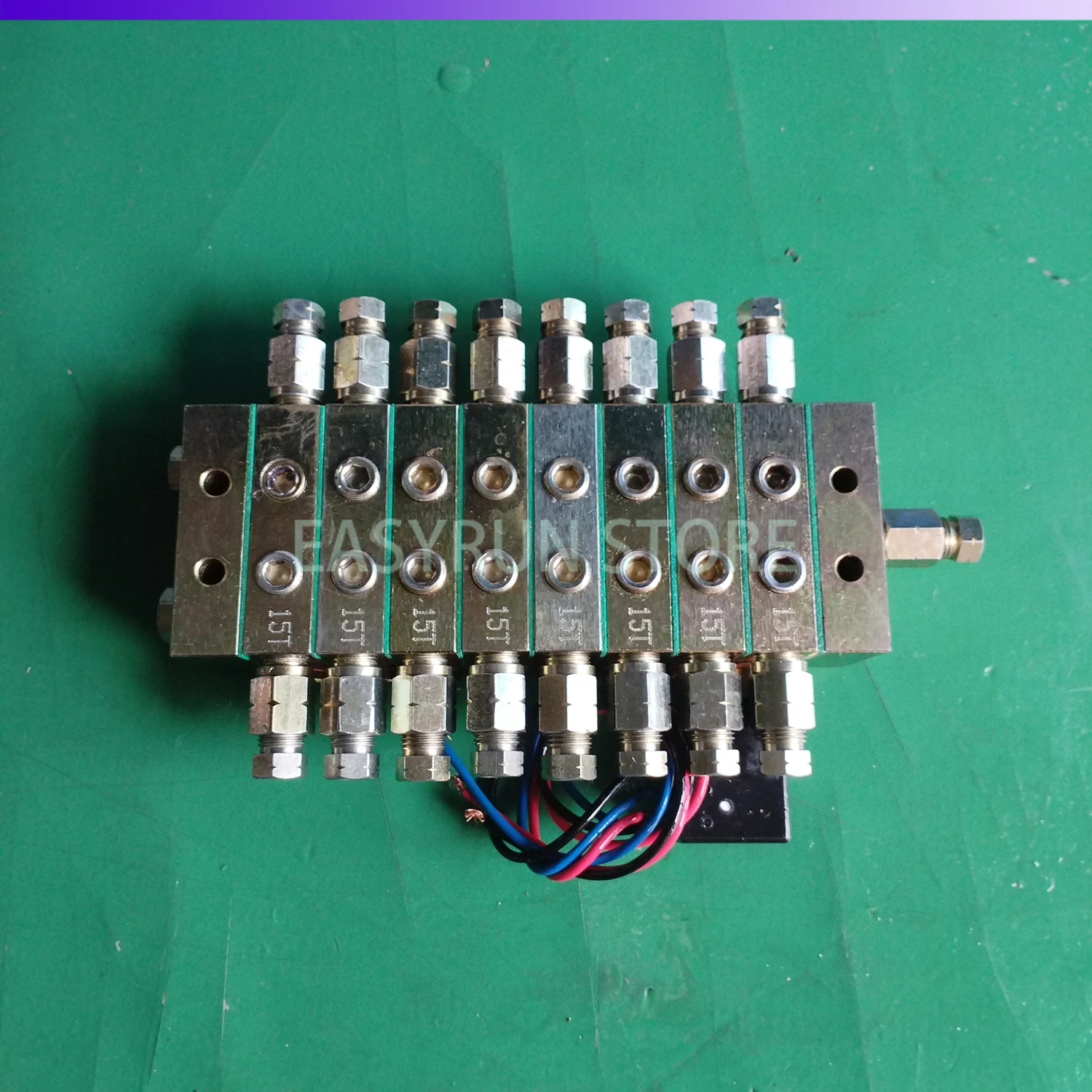 N1000 Series 16 Outlets With sensors 250bar Grease Lubrication Distribution Divide Valve For Central Lubrication