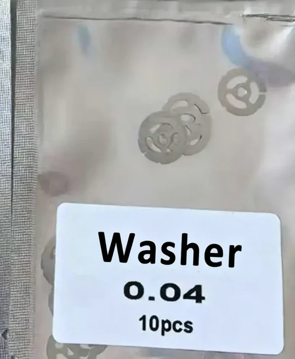 10PC 0445 111 injector 0.040 0.050mm solenoid valve air residual gap adjusting washer gaskets For Bosch 0445110646 0445110369