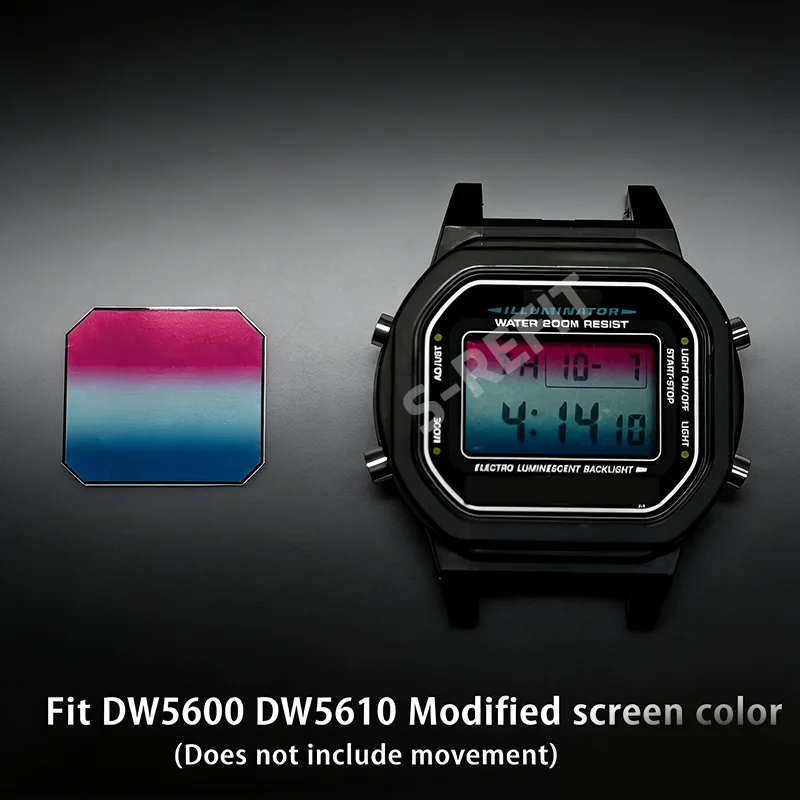 DW5600 Screen Stickers For CASIO DW-5600 DIY screen modification color film high-quality dial set watch modification accessories