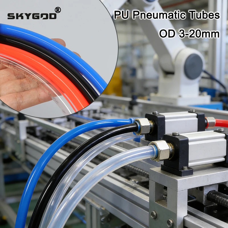 2/5/10M Pu Pneumati…