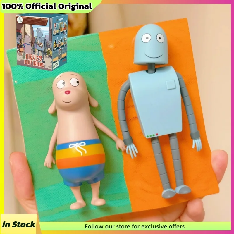 Luck Moai Robot Dreams Series Blind Box PHOTO MOMENT ENDLESS SUMMER Action Figure Trendy Toy Collectible Desktop Decoration