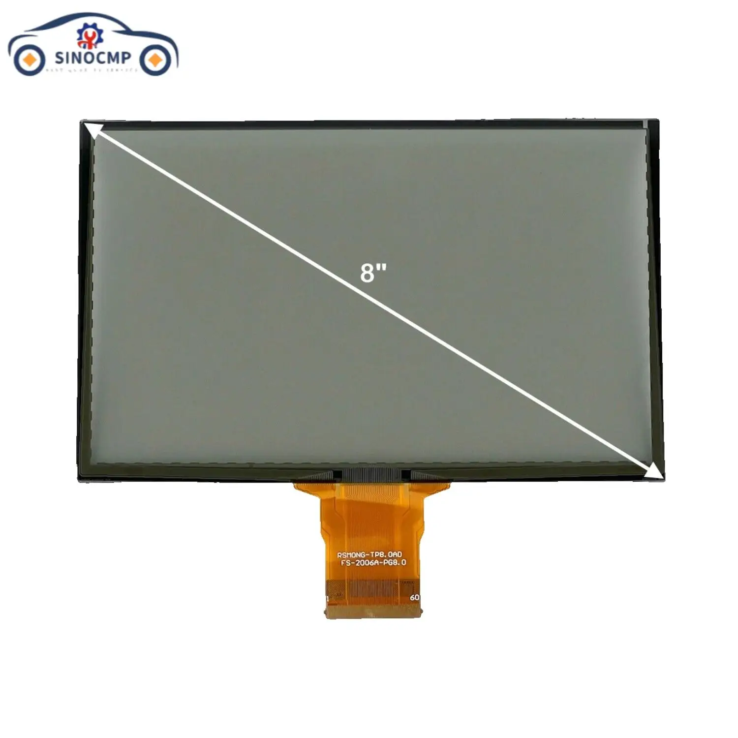 

1PC LCD Monitor & Touch Screen for 2013-2018 Ford F-250 S Duty SYNC 3 Ford Radio LQ080Y5DZ05 Gauge Set Dash Panels Interior Part